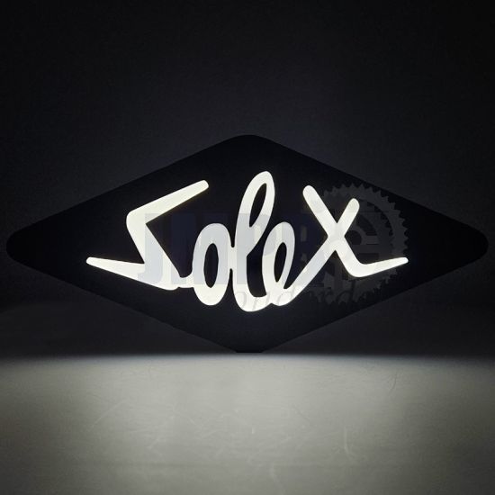 Lamp Solex Logo LED Zwart