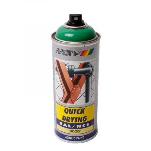 Motip Acryl Spuitlak RAL 6032 Signaal Groen - 400ML