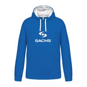 Sweater Sachs Hoodie Blauw