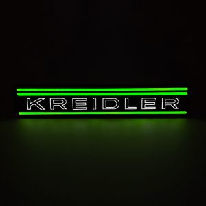 Lamp Kreidler Strepen LED Groen