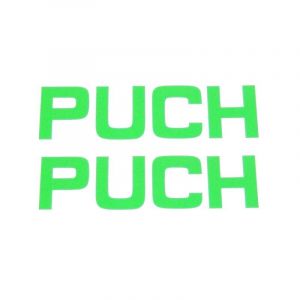 Sticker Puch 120X35MM Groen per 2 stuks