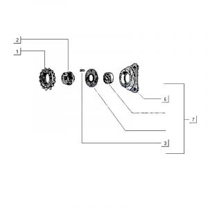 Freewheel Gilera Citta