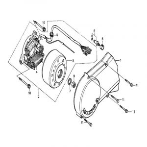 Ontsteking Honda MT50