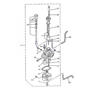 Carburateur Yamaha FS1 2RU