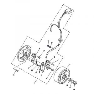 Ontsteking Yamaha FS1 2RU