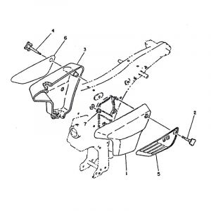 Zijdeksels Yamaha FS1 2RU