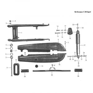 Achterbrug Zundapp 517 C50