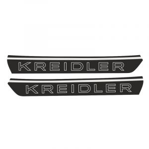 Tankstickers Kreidler Blok-Tank Zwart/Wit