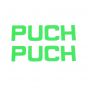 Sticker Puch 120X35MM Groen per 2 stuks