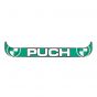 Sticker Plaathouder Breed Puch Groen